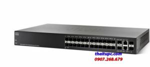28-Port Gigabit Managed SFP Switch CISCO SG350-28SFP
