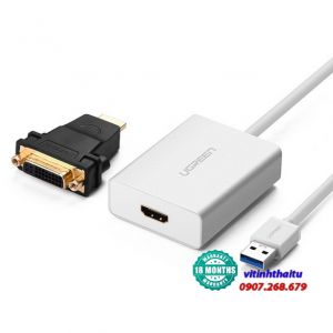 Cáp USB 3.0 to HDMI chính hãng Ugreen 40229