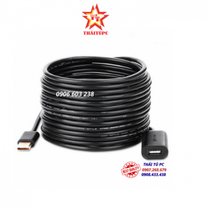 CÁP USB NỐI DÀI 20M CÓ CHÍP KHUẾCH ĐẠI CHÍNH HÃNG UGREEN 10324 CAO CẤP