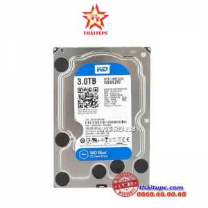 Ổ Cứng HDD WD Blue™ 3TB/64MB/5400/3.5 - WD30EZAZ