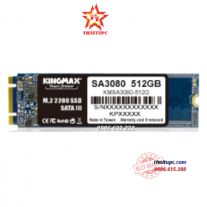 Ổ cứng SSD 512GB Kingmax SA3080 M.2 2280 Sata
