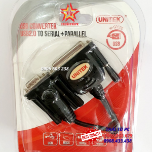 CÁP USB 2.0 -> RS232/COM 9 UNITEK (Y-107)