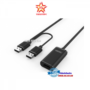 CÁP USB NỐI DÀI 2.0 - 10M EXTENSION UNITEK (Y-278)