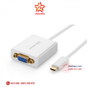 Cáp Chuyển Đổi Ugreen USB Type-C Sang VGA 40274