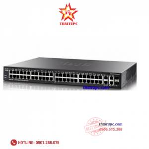 Cisco 52-Port Gigabit Managed Switch - SG350-52-K9