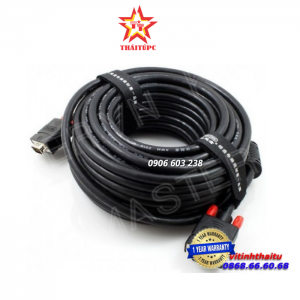 CÁP VGA UNITEK LCD 3C+6 - 15M (Y-C 507G)