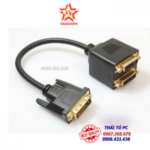CÁP CHIA DVI-I MALE TO 2 X DVI-I FEMALE