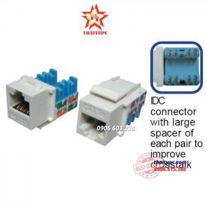 Nhân ổ cắm mạng Cat5 Dintek
