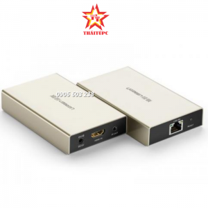 Thiết bị kéo dài HDMI 120M Qua Mạng LAN Ugreen 40283 (Bộ Thu)