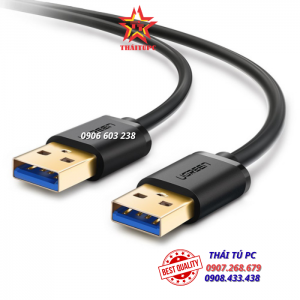 CÁP USB 3.0 HAI ĐẦU ĐỰC DÀI 0,5M UGREEN 10369