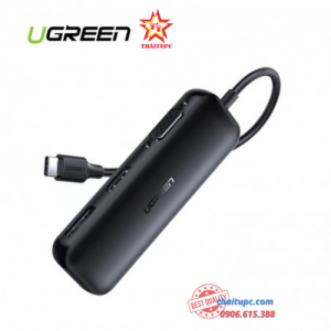 hiết bị Hub chuyển đổi USB Type-C to DP/HDMI/VGA 3 in 1 Ugreen 60568