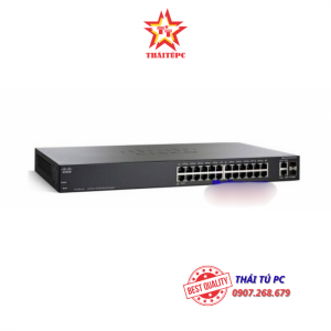 24-Port 10/100Mbps Smart Switch CISCO SF250-24-K9