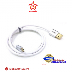 Cáp USB 2.0 -> Micro USB Unitek 1m (Y-C 451FSL)