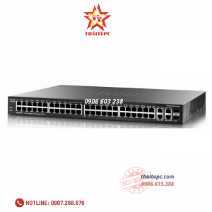 Cisco 50-port Gigabit Smart Switch - SG250-50P-K9