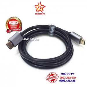 CÁP HDMI chínhh hãng UNITEK 2.0/4K - 1.5M (Y-C 137V)