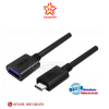 cap-type-c-usb-noi-dai-unitek-y-c-476bk-20cm - ảnh nhỏ  1