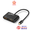 cable-usb-c-to-hdmi-va-vga-ugreen-50318 - ảnh nhỏ  1