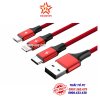 cap-usb-lightning-micro-usb-type-c-1m2-unitek-c-4049rd - ảnh nhỏ  1