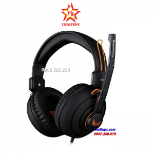 Tai Nghe Chụp Tai Ovann X7 (Cam Phối Đen)