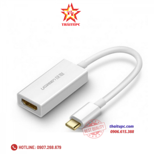Cáp chuyển USB TYPE C sang HDMI Ugreen 50514 Cao Cấp