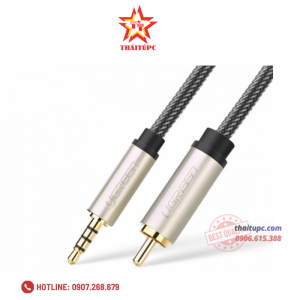 Cáp Audio 3.5mm to RCA Coalxial 1M Ugreen 20731
