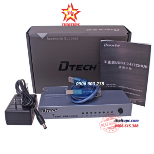HUB USB 7P 2.0 DTECH DT - 3207