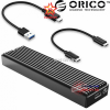 hop-dung-o-cung-nvme-m-2-ssd-orico-m2pv-c3-bk-usb-3-1-gen-2-type-c-10gbps-den - ảnh nhỏ  1