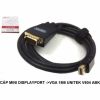 cap-chuyen-mini-displayport-sang-vga-1m8-unitek-v604-abk - ảnh nhỏ 2