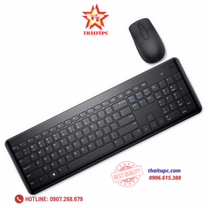 BỘ BÀN PHÍM CHUỘT KHÔNG DÂY DELL KM117 MÀU ĐEN
