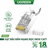 dau-bam-mang-cat6a/cat7-ugreen-70316-10-cai-co-dau-chup - ảnh nhỏ 3