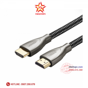 Cáp HDMI 2.0 Dài 10M Carbon Cao Cấp Ugreen 50112