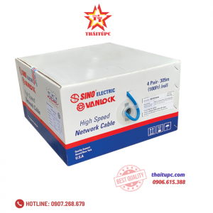 Cáp mạng SINO Cat5e FTP chống nhiễu 305m