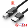 cap-may-in-usb-dai-2m-ugreen-10327-usb-2-0-a-male-to-b-male - ảnh nhỏ  1