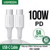 cap-sac-usb-type-c-100w-5a-male/male-dai-2m-ugreen-60552-cao-cap - ảnh nhỏ 2