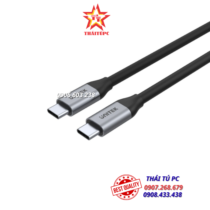 CÁP SẠC NHANH USB-C 100W PD ĐẦY ĐỦ TÍNH NĂNG VỚI 4K@60HZ VÀ 5GBPS (USB 3.0) CÁP SẠC NHANH USB-C 100W PD ĐẦY ĐỦ TÍNH NĂNG VỚI 4K@60HZ VÀ 5GBPS (USB 3.0)