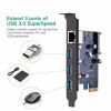 card-pci-express-sang-3-cong-usb-3-0-lan-gigabit-10/100/1000mbps-chinh-hang-ugreen-30775-cao-cap - ảnh nhỏ 10