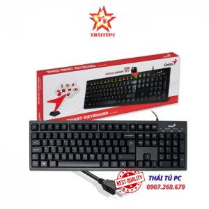 Bàn phím có dây Genius KB-100 USB