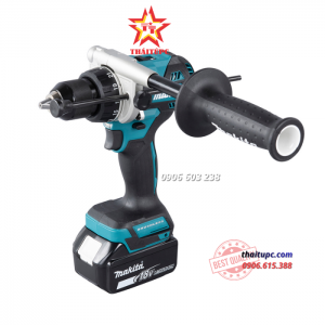 MÁY KHOAN BÚA, VẶN VÍT DÙNG PIN MAKITA DHP486RTE