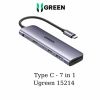 bo-chuyen-type-c-to-hdmi-4k30hz-2-x-usb-3-0-usb-c-sdtf-pd-ugreen-15214 - ảnh nhỏ 2