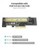 card-pcie-o-cung-m-2-sata-nvme-ugreen70503-ho-tro-m-key-2230/2242/2260/2280-toc-do-32gbps - ảnh nhỏ 5