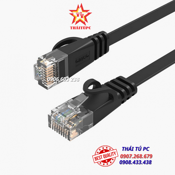 CÁP MẠNG BẤM SẴN CAT6 UTP DÀI 1M, 2M - 30M ORICO PUG-C6B DÂY DẸT CÁP MẠNG BẤM SẴN CAT6 UTP DÀI 1M, 2M - 30M ORICO PUG-C6B DÂY DẸT