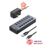 bo-hub-chia-7-cong-usb-3-0-co-cong-tac-ugreen-90305 - ảnh nhỏ  1