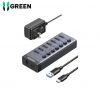 bo-hub-chia-7-cong-usb-3-0-co-cong-tac-ugreen-90305 - ảnh nhỏ 8