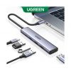 bo-chuyen-doi-type-c-ugreen-15495-hdmi-4k30hz-usb-2-0-usb-3-0-sac-pd-100w - ảnh nhỏ 10