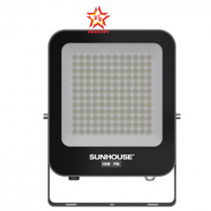 Đèn pha LED SUNHOUSE Spec SHE-LSPPL01.100W Sử dụng Chip LED ,Tuổi thọ 25.000 giờ, chuẩn IP66, chống nước