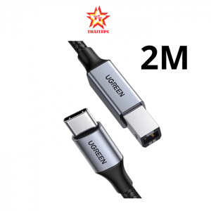 Cáp máy in Type C dài 2M cao cấp Ugreen 80807