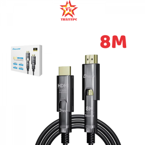 Cáp quang 2.1 HDMI/MicroHDMI 8K@60Hz 48Gbps D-A DTECH DT-HF3008