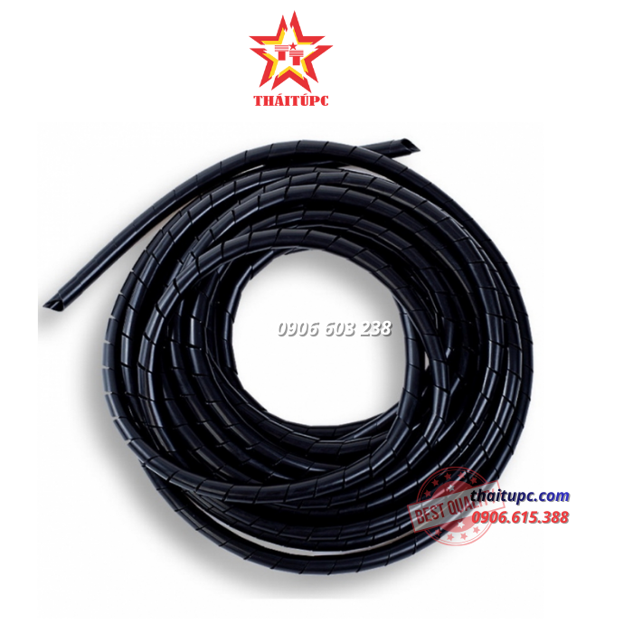 ỐNG XOẮN BỌC DÂY ĐIỆN - DÂY PHI 8 ỐNG XOẮN BỌC DÂY ĐIỆN - DÂY PHI 8