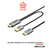 cap-hdmi-sang-displayport-4k-dai-1-8m-unitek-v1714agy01 - ảnh nhỏ  1