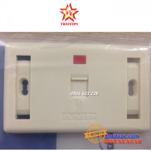 Mặt nạ 1-port Faceplate AMP